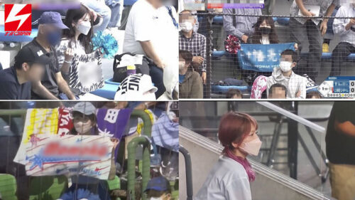 あの、プロ野球中継カメラに抜かれたガチ日●ハ●ファン美少女がAV出演！ 球場に行けば80％の確率で抜かれるという美巨乳Gカップ少女が自前のきつねコスダンス衣装着て乳揺れ抜き抜き中出しエッチ