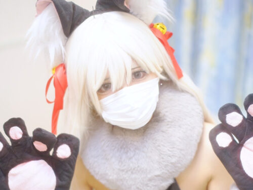 個人撮影　ビーストイリ○　友達の彼女にコスプレSEXを頼んでみた コスプレハード