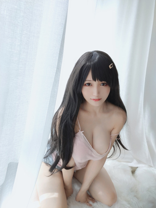 Coser XiaoCANG-Vol.04 ピンク下着　30P 同人動画