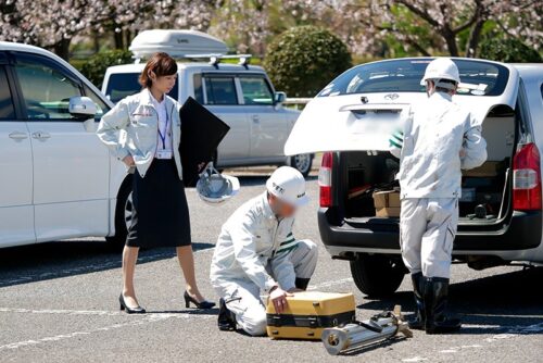 勤務女子 働く女性のイキ方 建設会社勤務 かな25歳 まなかかな