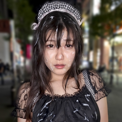 【言いなり美女②】黒髪清楚系ＪＤが喫茶店にてギャグボール姿でバイブ挿入！公開ＳＥＸでザーメン１０発ぶっかけられたメイド服姿のまま夜の街へ…【個撮】 同人動画