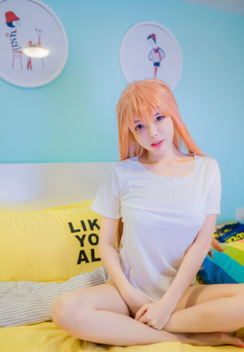 ★4K★Coser-QIUHEKEJI No.98 ピンキー　51P 同人動画