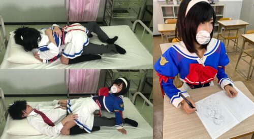 Re:はにはにコスプレAV！エロゲ史上最高可愛い制服で教室H＋ぶっかけ第２弾-もしも憧れの委員長がドSな隠れビッチだったら… コスプレハード