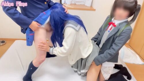 ヨハネ召喚＃番外編　ラ〇ライブ４校制服着衣４Ｐな肉林 コスプレハード