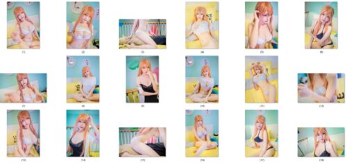 ★4K★Coser-QIUHEKEJI No.98 ピンキー　51P 同人動画