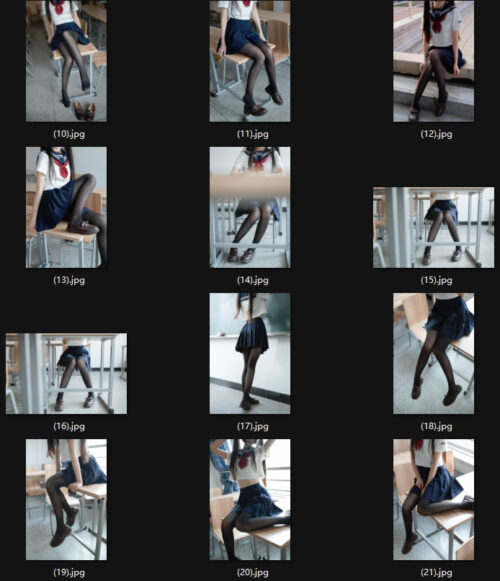 ★8K★Coser BAIGUI-Vol.02- J◯ Uniform  43P 同人動画