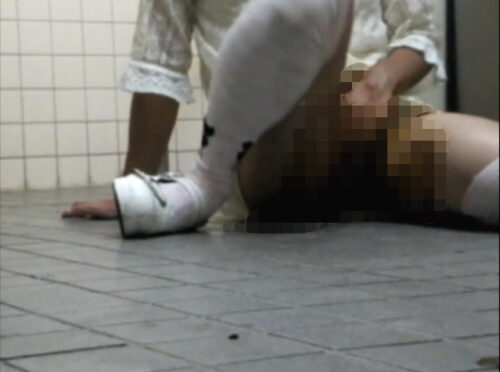 [女装]公園トイレでうんちおもらしローターオナ２ 同人動画