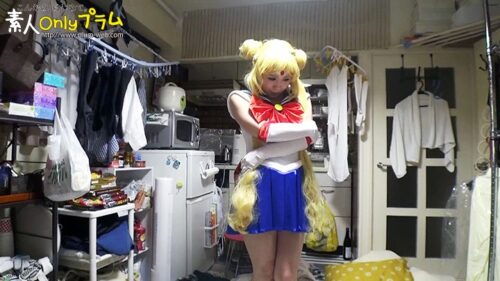 （羞恥）ババコス！（BBA）色白で脱がせたらムチムチ過ぎて卑猥な主婦をセーラ●ム●ンにして辱めてみた件（中田氏） 観月やよい