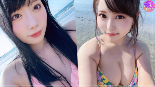 【白ギャル最高】２段ベッドで白ギャルと絶倫男が３Pハーレム 夏休み海に泊まりに来てるギャルは発情しまくりんぐだね！ 同人動画