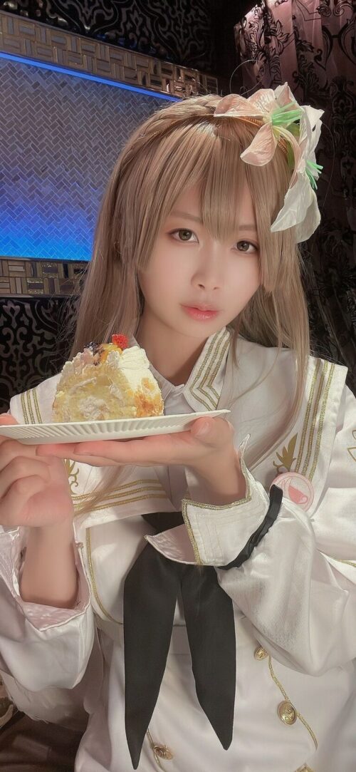 「ブ〇アカ」ナギサとミカの食ザー食べ比べ コスプレハード