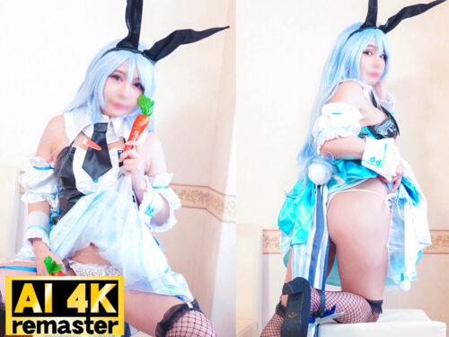 【AI 4Kリマスター版】Gカップ巨乳エロ長舌性欲絶倫バニーと中出し生ハメ撮りSEX【ホ〇ライブ兎田ぺこら】 コスプレハード