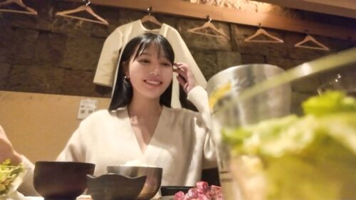 「マジ軟派、初撮。 2168 Gカップ美乳を隠し持つ清楚系アパレル女子を渋谷カフェでダメ元ナンパ!まさかの仕事終わり即デート→そのままホテル?恥じらいながらもご奉仕フェラとパイズリ、挿入したら中は激狭名器!ヌチャ音響く狭ま●こでイキ乱れる姿に 掘り出しモノ 確定!!」