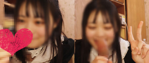 完全初撮り!ミル〇ンメイドさんに初めての口内射精♥ガチ〇リ合法xxレイヤーことみちゃん♥ご奉仕メイドさんにセクハラしまくりの個人撮影♥ コスプレハード