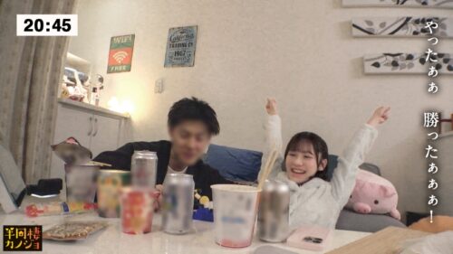 「【出勤前に朝勃ち生ハメ】家でリラックスしてる宅飲み中の彼女と、部屋着すっぴん姿で貪り合う。僕にしか絶対見せない笑顔、メス顔、イキ顔…。柔乳Fカップ彼女の部屋で過ごす、人生で一番幸せな時間を疑似体験してみませんか？濃厚フェラで抜いてもらう夜と、出勤前に2回戦まで誘われるハメまくりの朝。秘密のカップルハメ撮り投稿【半同棲カノジョ】」