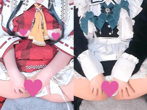 東〇キャラ（博麗霊夢×十六夜咲夜）ダブルコス コスプレハード