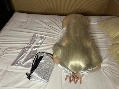 ヨスガ○○ラ　手袋つけてのH 手袋でマンで爆イキ！ コスプレハード