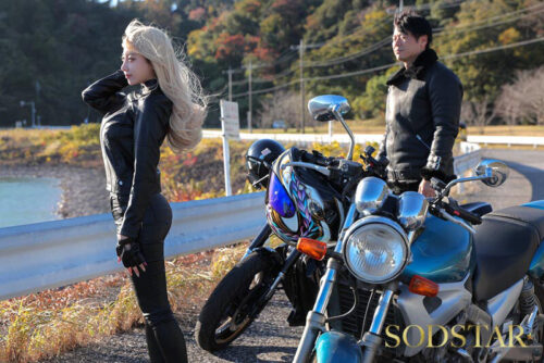 離婚したてのぼくがツーリングで出会った大型バイクにまたがるギャルライダーと意気投合し一晩中なまハメしまくって12回射精した 夏目響【特典映像収録版】