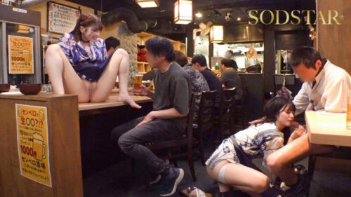たった千円で超ペロペロに…?!早い安い上手いで話題の即尺ヌキありセンペロ酒場に密着!SODSTAR×SENZ 唯井まひろ