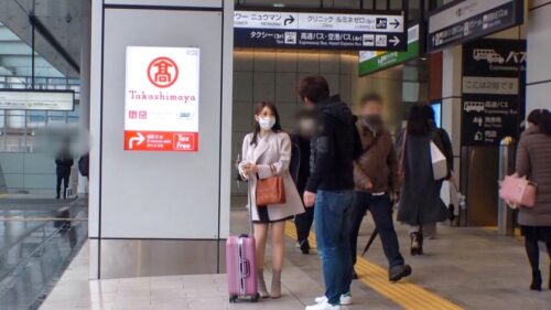 
 「マジ軟派、初撮。 1598 福岡から東京へやって来たのに宿無しになってしまった女子大生をホテルへ連れ込み！押しに弱くて受け入れてしまったSEXで良反応連発！時折飛び出す方言に萌えろ！！」