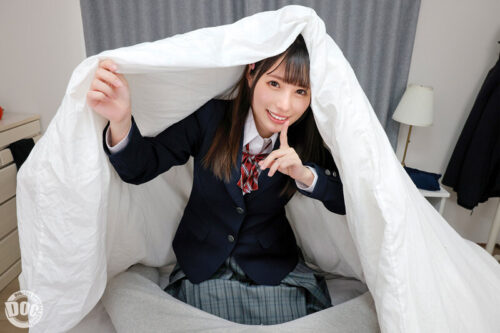 【VR】体調不良で寝込んでいた僕の真っ白な布団の中に潜り込んでくる黒タイツを穿いた可愛すぎる幼馴染といちゃいちゃ蒸れ蒸れ擦り合いHで中出ししまくった 松井日奈子