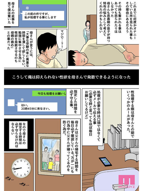 「さっさと射精して勉強頑張りなさい!」 毎日お母さんで性欲処理!母の事務的セックスは中出し放題1&2実写版 シリーズ累計55,000部突破母子相姦の傑作! 吉根ゆりあ