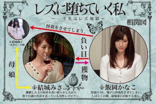 レズに堕ちていく私 飯岡かなこ 結城みさ