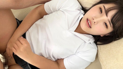 制服少女が部屋で1人でムラムラして…秘密の自慰をこっそり隠し撮り。声を漏らして快感に没頭する無防備な角オナ盗撮。その後凸してビショ濡れま●こSEXした。 (SKHB-020)