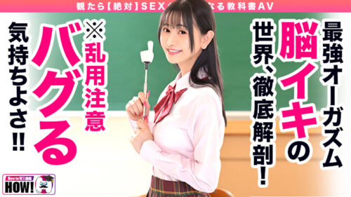 How to学園 観たら【絶対】SEXが上手くなる教科書AV 【脳イキ編】 静河