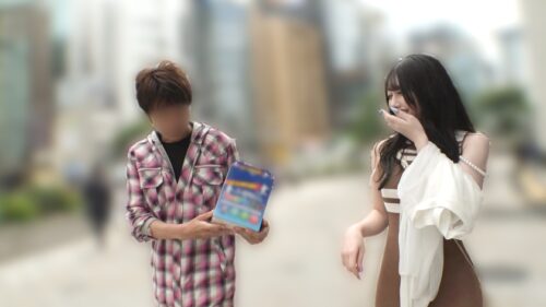 「アメを使って街中ナンパ！ハスキーボイスの白衣の天使は採血上手の床上手！手マンで潮をたくさん吹いたけど、塩アメ舐めているから万事OK！？ マジ軟派、初撮。 2229」