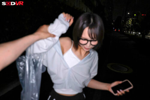 【VR】【8K】【追跡視点】深夜、コンビニで見かけた無防備スレンダー女子を追跡姦。 自宅に押し入りレ×プVR