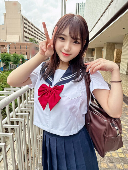 【アフスク☆セックス】存在感抜群のHカップ爆乳に目が釘付け!!感度抜群のブルンブルンおっぱいに包まれながら大量中出し!!