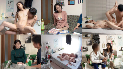 「私みたいなおばちゃんでホントにいいの?」若い男の子が完熟おば様を部屋に連れ込みあの手この手で口説いて中出しセックスするビデオ 25作品50人16時間4枚組BOX