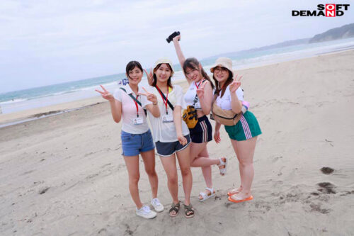 《彼氏のチ○ポ当ててください!!inマジックミラー号》をSOD女子社員 夏AD4名がセクハラに耐えながら健気にリハーサル