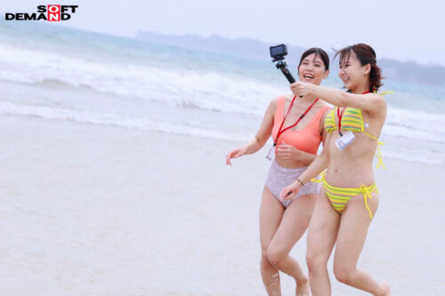 《彼氏のチ○ポ当ててください!!inマジックミラー号》をSOD女子社員 夏AD4名がセクハラに耐えながら健気にリハーサル