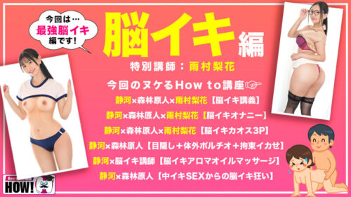 How to学園 観たら【絶対】SEXが上手くなる教科書AV 【脳イキ編】 静河