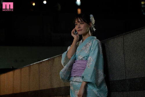 花火大会で突然の大雨 婚約中の先生と駆け込んだ相部屋で朝までずぶ濡れのまま何度もSEXしまくった 八木奈々