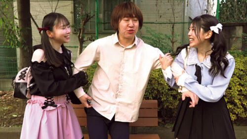 「乳首責めるのだ~いしゅき」ビンカン乳首M男が大好物のぴえん女子たちがオトコを捕獲して甘サドW乳首責め