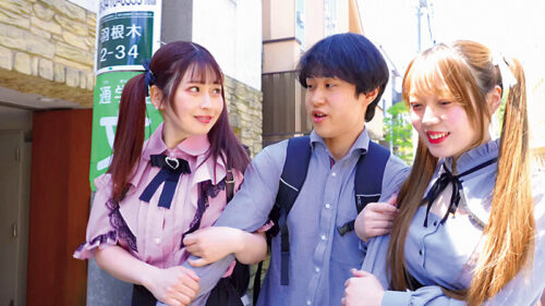 「乳首責めるのだ~いしゅき」ビンカン乳首M男が大好物のぴえん女子たちがオトコを捕獲して甘サドW乳首責め