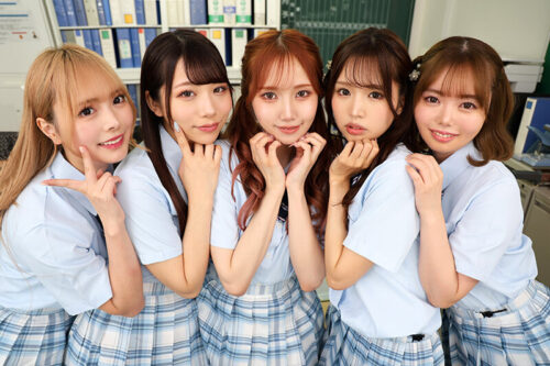 【VR】おいでよパコパコ学園祭!!クラスの顔面ビジュアル最高峰の制服美少女とヤリまくり絶頂FESTIVALクラスのTOPグループとハーレムSEX!!編 百瀬あすか 斎藤あみり 新井リマ 蘭々 尾崎えりか