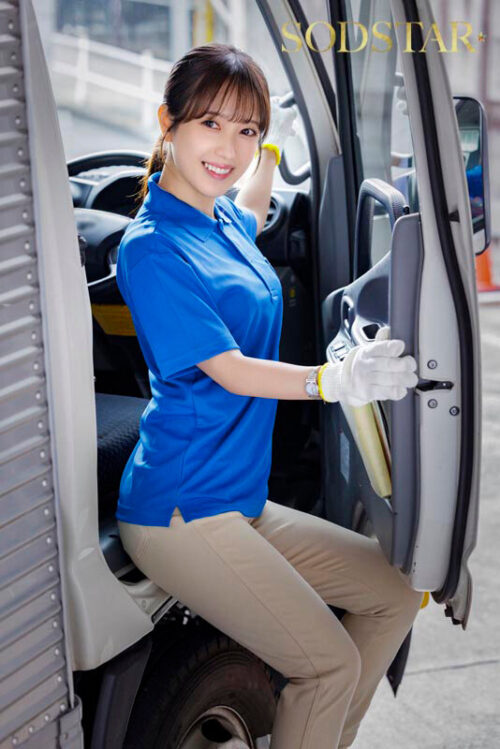 配送中NTR 既婚ベテランドライバーの配送に付いて回るうち車中でおそわれてしまった新婚人妻 小湊よつ葉