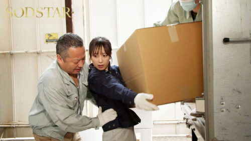 配送中NTR 既婚ベテランドライバーの配送に付いて回るうち車中でおそわれてしまった新婚人妻 小湊よつ葉