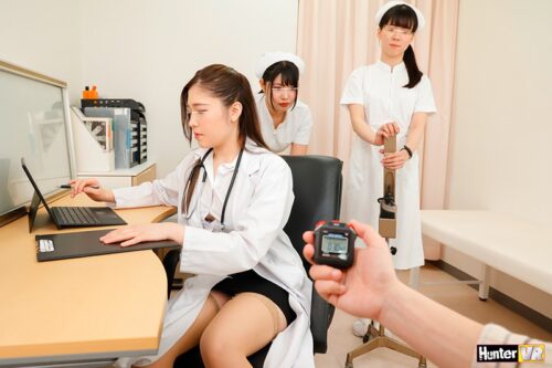 【VR】 そなたに時間を止める能力を授けよう!謎のストップウォッチで時間を止めて、ナースも女医もかわいい入院患者も好き放題のヤリ放題!!時間停止VR 病院編