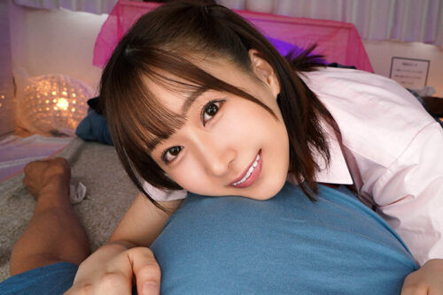 【VR】モデル級美女降臨!小悪魔な瞳で見つめられたら即イキ確定!ウブでムッツリなGカップJK美巨乳リフレ嬢と絶頂快感イチャラブ中出しSEX 由衣陽菜【8K】