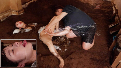 美人CA(既婚者)限定 砂風呂に埋まって身動きできない〇淫NTR拘束マッサージ 横が見えない状態で、隣に夫が居るのにイッてもイッても止めずに絶頂させ続けた女の「サイレント絶叫」