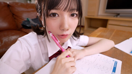 顔シコ!顔面ドアップ誘惑主観 メロ顔おねだり&孕ませ淫語で中出し沼に誘いこむ小悪魔教え子 日向由奈