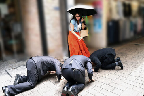 追跡 土下座ナンパ 絶叫 人妻ゴロシ 8