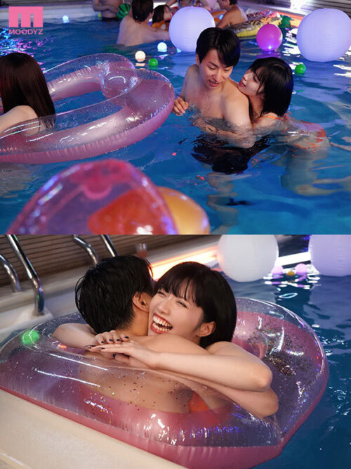 ナイトプールで彼女の親友の逆NTR 超肉食なエロがり美女の誘惑に我慢できず中出し浮気 石原希望