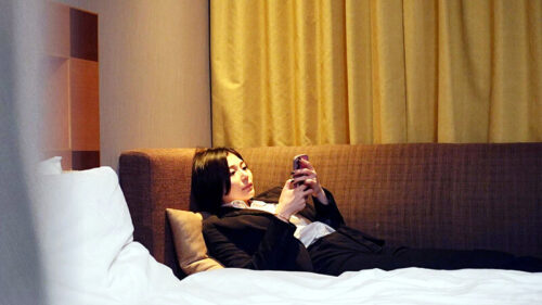 出張先ホテル秘密オナニー 性欲剥き出しOL #3