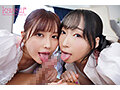 最強ボディのキレかわセフレちゃん二人の奪い合い中出し!?バイト先の美人可愛い先輩たちが毎日甘とろねっとり杭打ち騎乗位でザーメン搾取してきます。