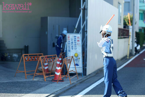 史上最も幼くエッチなAカップ合法ロリ交通警備員 AVデビュー 翔乃そら